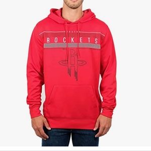 Houston Rockets Ultra Game NBA Men's Fleece Midtown Pullover Sweatshirt Small